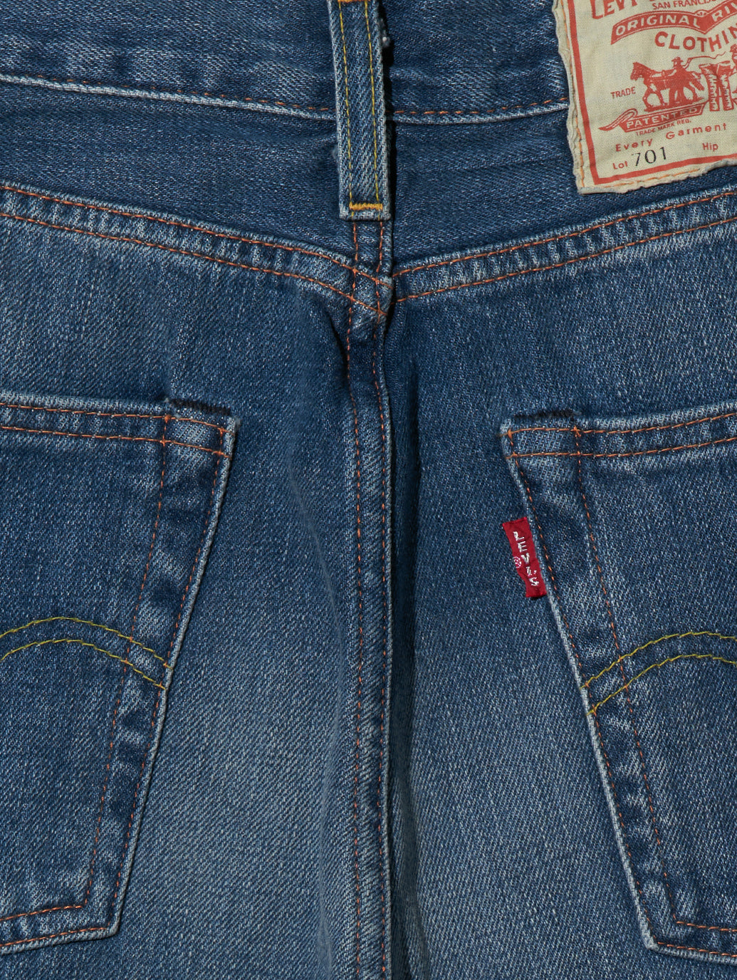LEVI'S® VINTAGE CLOTHING 1950'S 701 ジーンズ ミディアムインディゴ