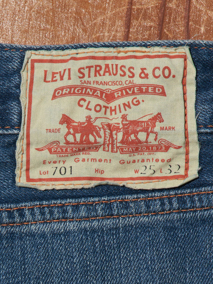LEVI'S® VINTAGE CLOTHING 1950'S 701 ジーンズ ミディアムインディゴ