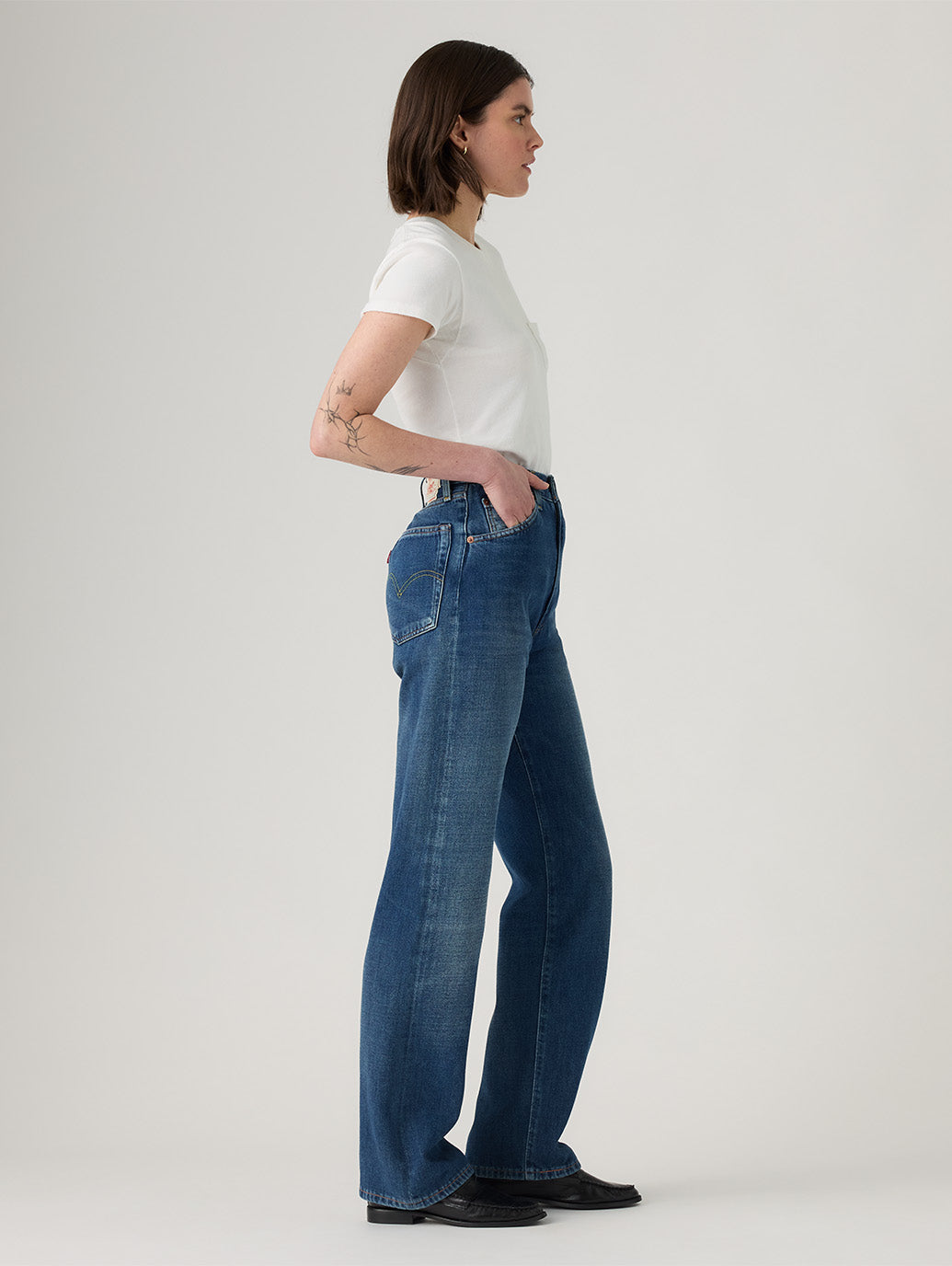 LEVI'S® VINTAGE CLOTHING 1950'S 701 ジーンズ ミディアムインディゴ