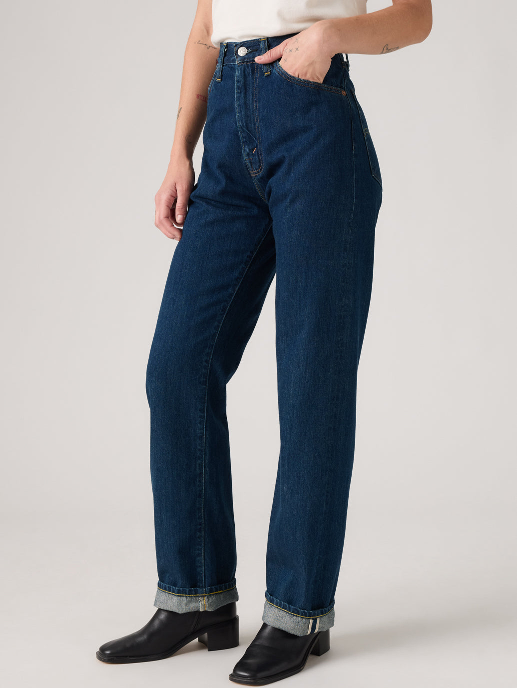 LEVI'S® VINTAGE CLOTHING 1950'S 701 ジーンズ ダークインディゴ
