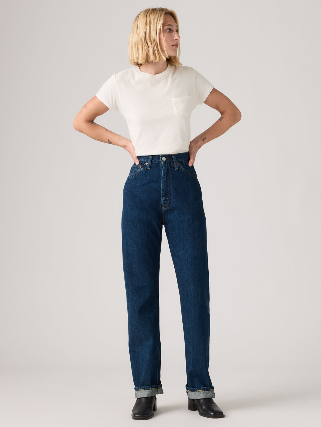 LEVI'S® VINTAGE CLOTHING 1950'S 701 ジーンズ ダークインディゴ