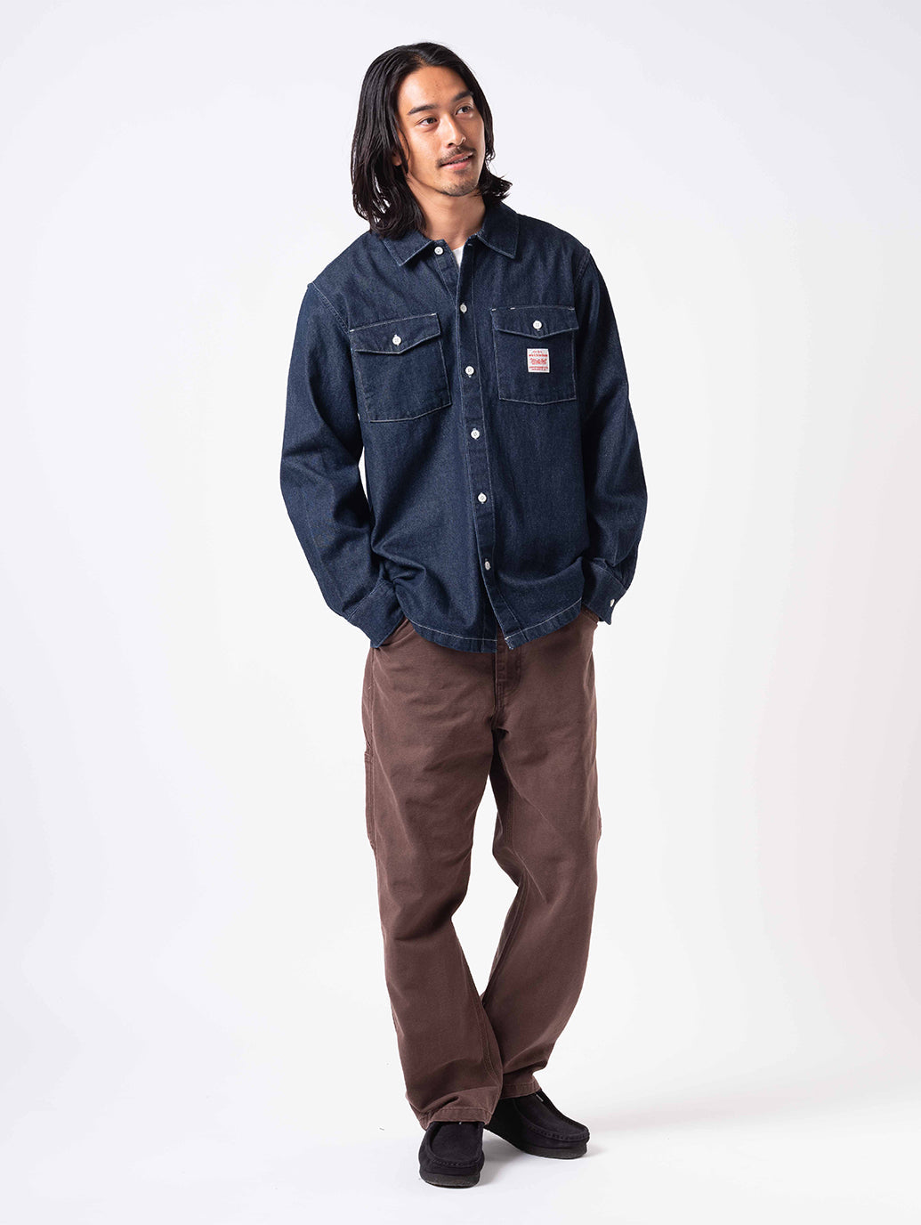 WORKWEAR 568™ ルーズストレートカーペンターパンツ ブラウン