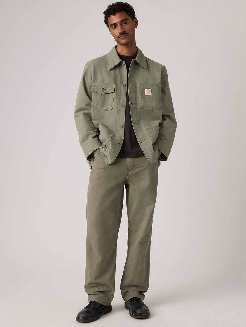 WORKWEAR 568™ ルーズストレート カーペンターパンツ グリーン