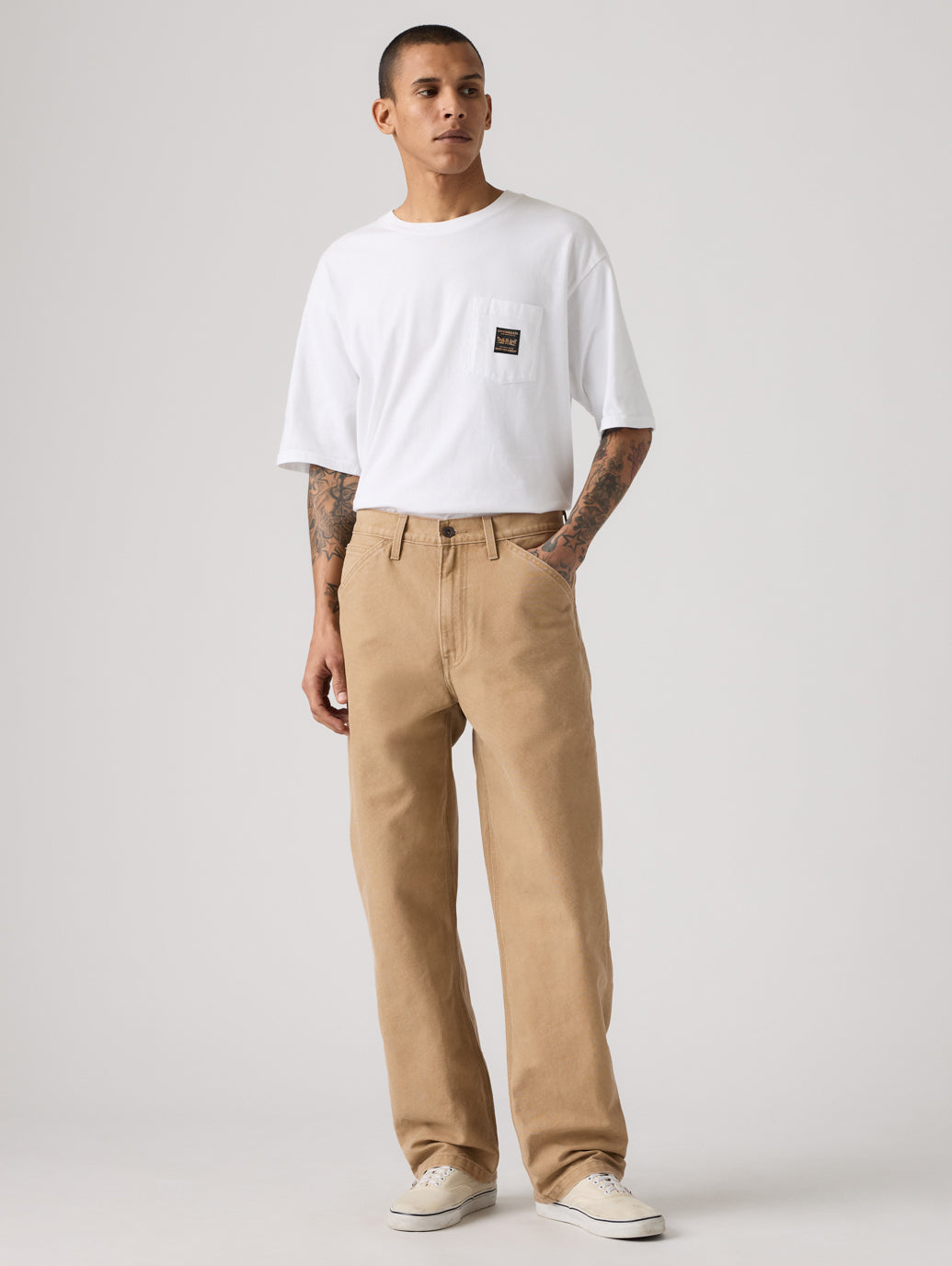 WORKWEAR 568™ ルーズストレート カーペンターパンツ ベージュ
