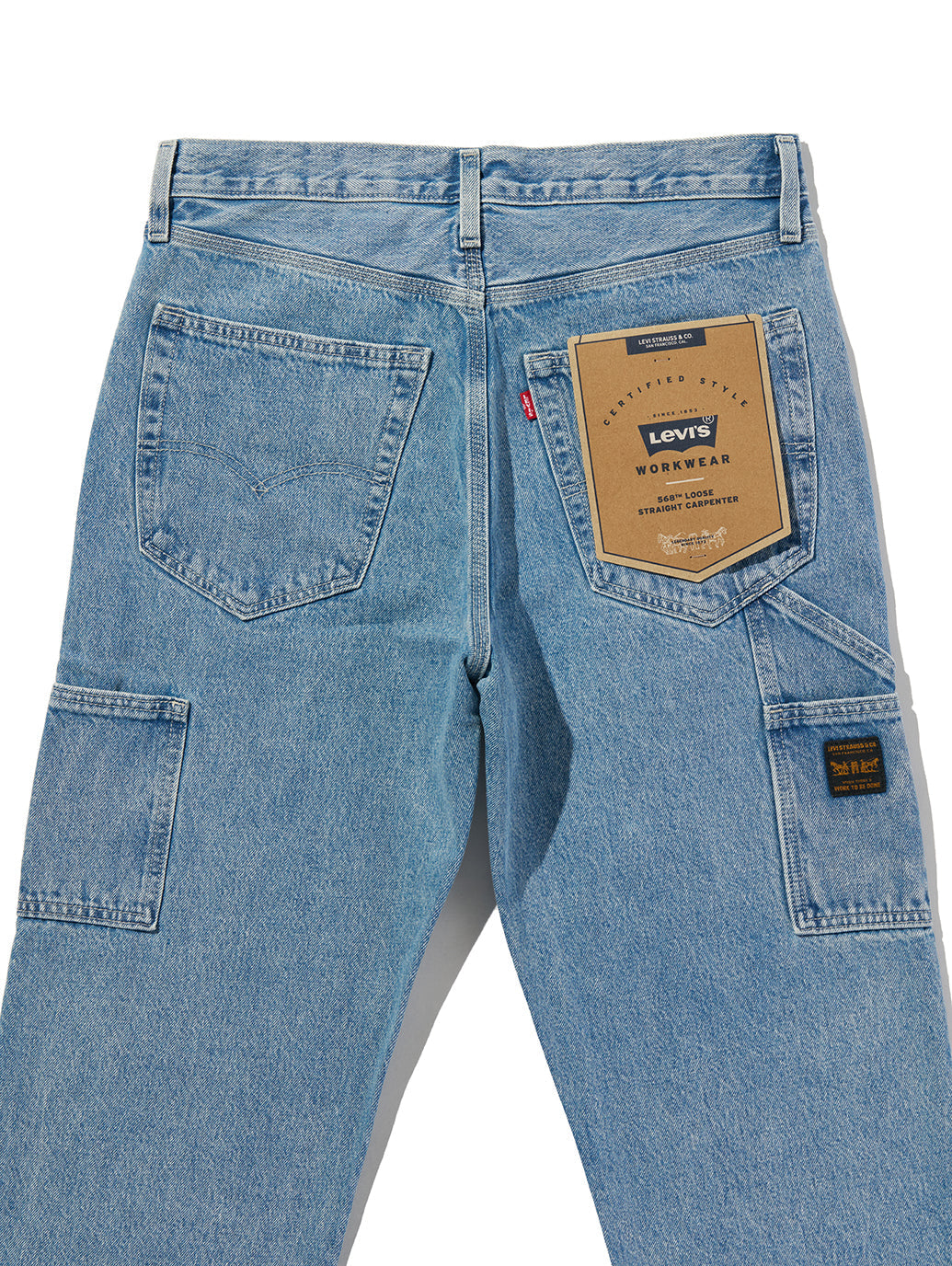 WORKWEAR 568™ ルーズストレート カーペンタージーンズ ライトインディゴ