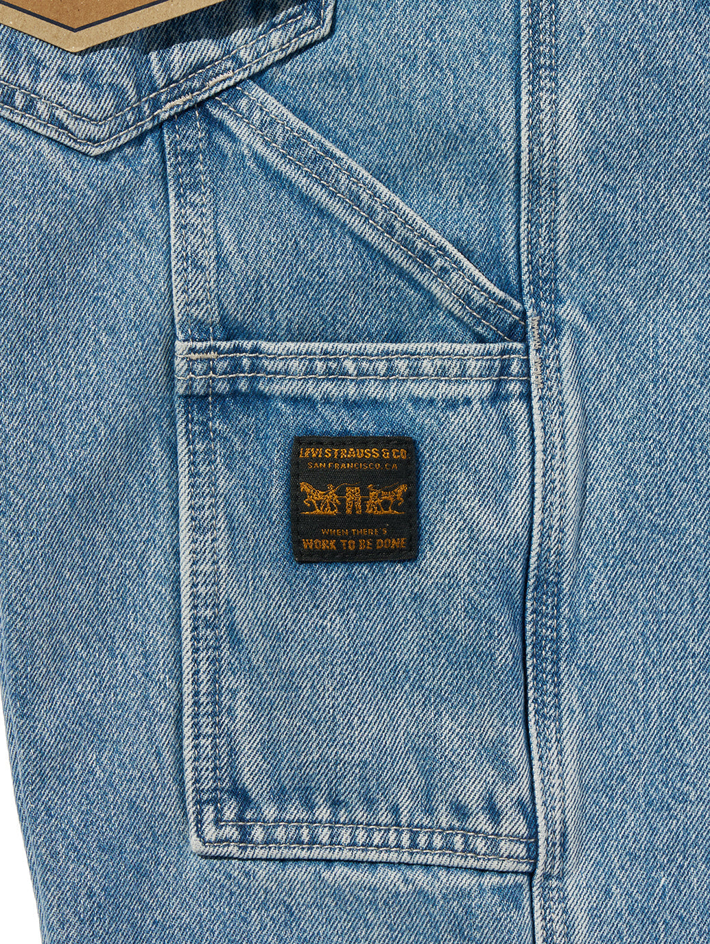 WORKWEAR 568™ ルーズストレート カーペンタージーンズ ライトインディゴ