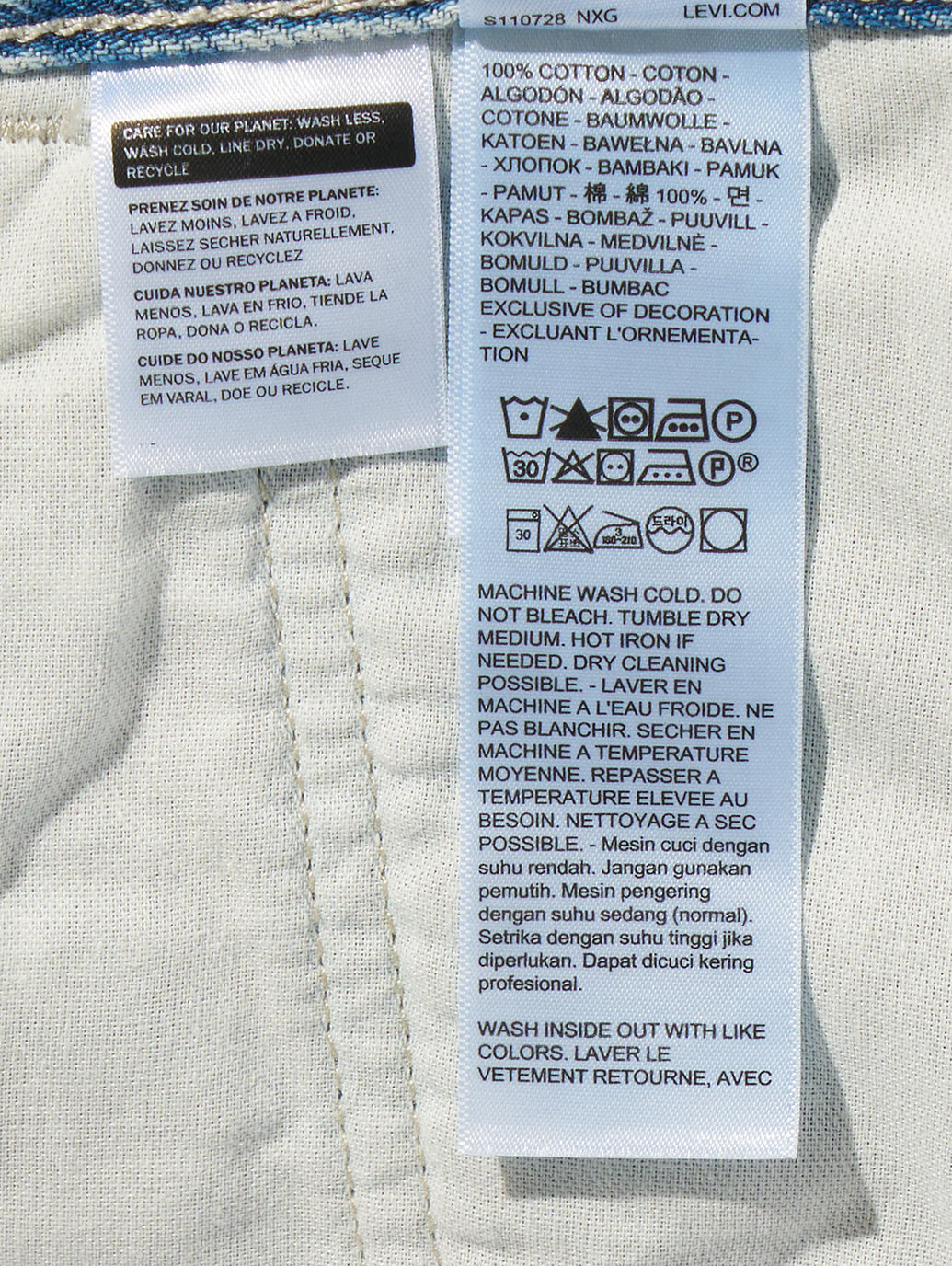 WORKWEAR 568™ ルーズストレート カーペンタージーンズ ライトインディゴ