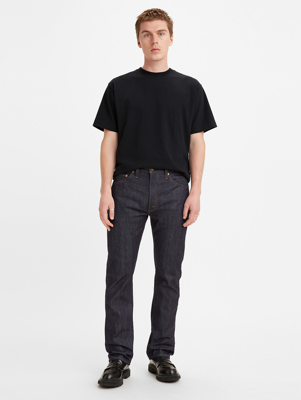 Levis 505 28インチ リジットデニム | [リーバイス] 505 REGULAR レギュラーストレート 00505-1550