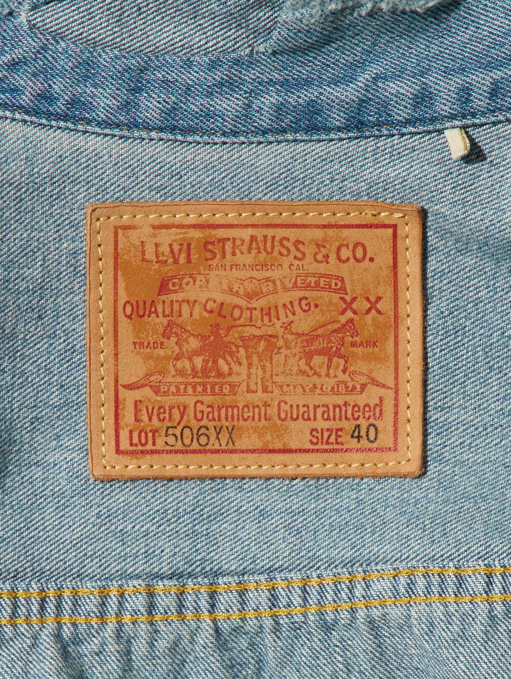 LEVI'S® VINTAGE CLOTHING 1936 TYPE I トラッカージャケット