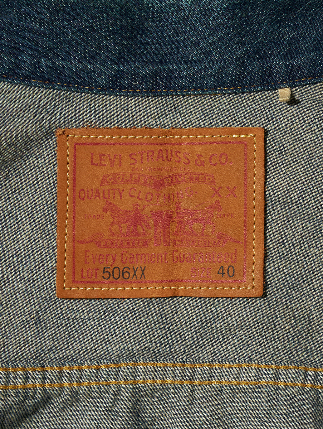 LEVI'S® VINTAGE CLOTHING 1936 TYPE I トラッカージャケット