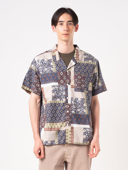 サンセット キャンプシャツ 