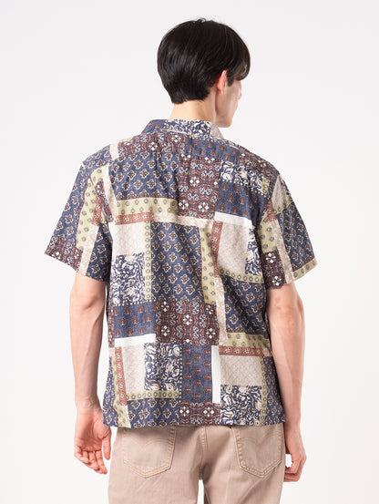 サンセット キャンプシャツ 