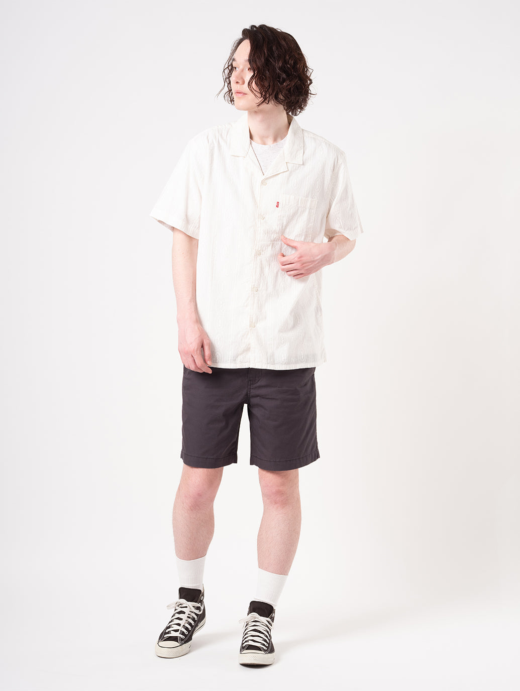 サンセット キャンプシャツ 