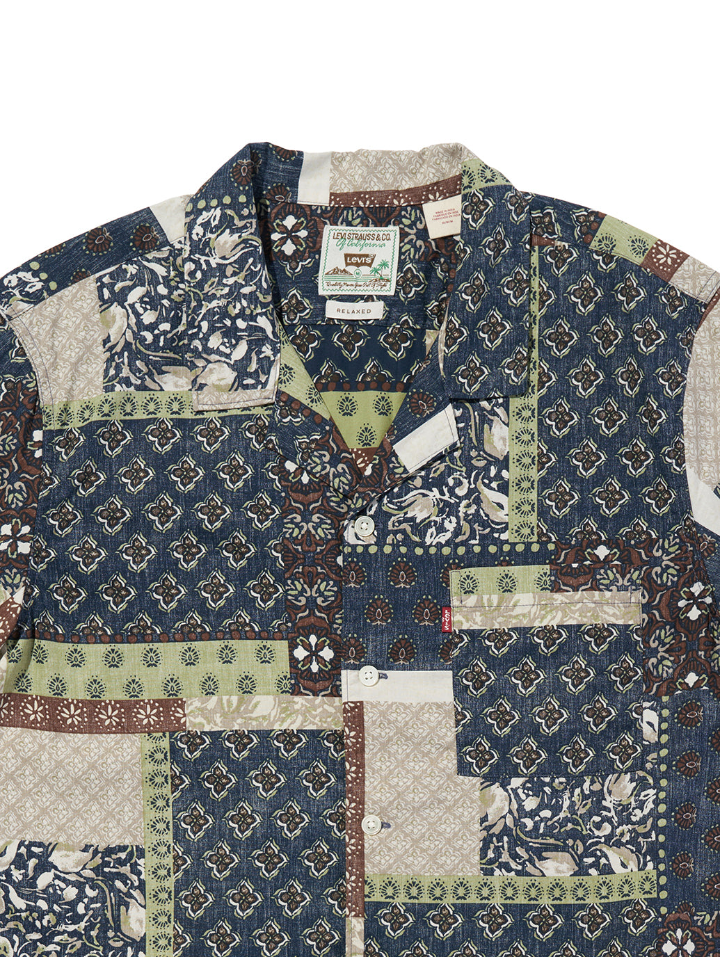 サンセット キャンプシャツ 