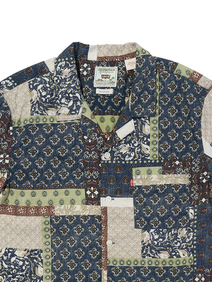 サンセット キャンプシャツ 