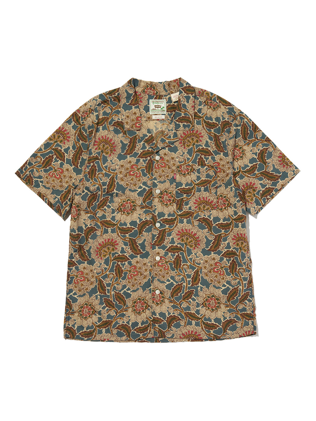 サンセット キャンプシャツ 