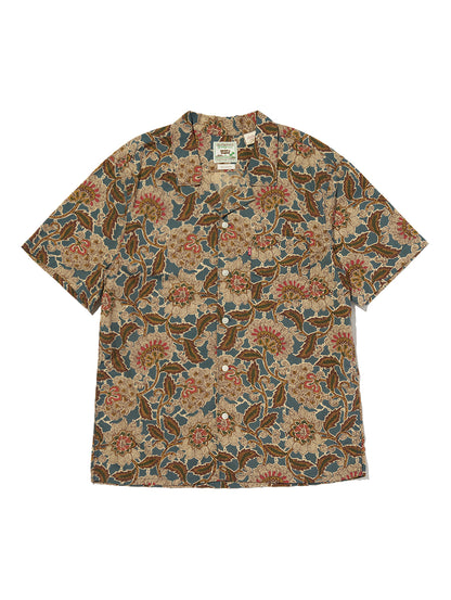 サンセット キャンプシャツ 