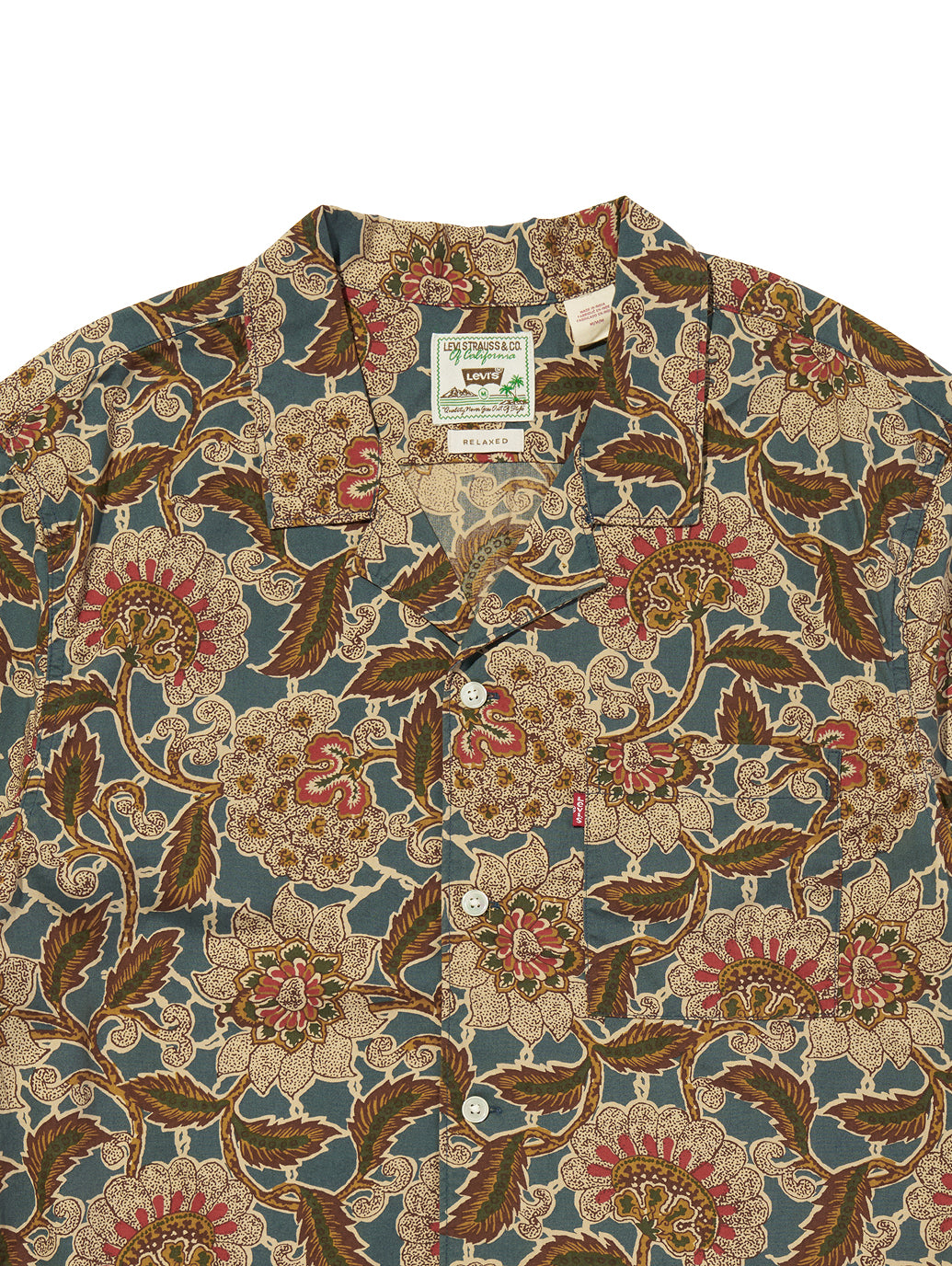 サンセット キャンプシャツ 