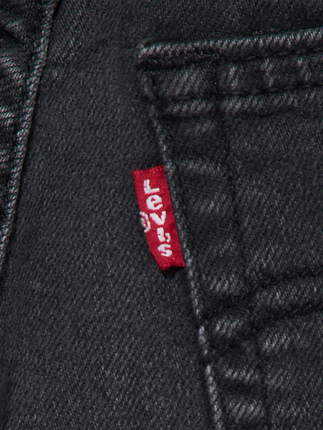 RIBCAGE ストレートジーンズ ブラック