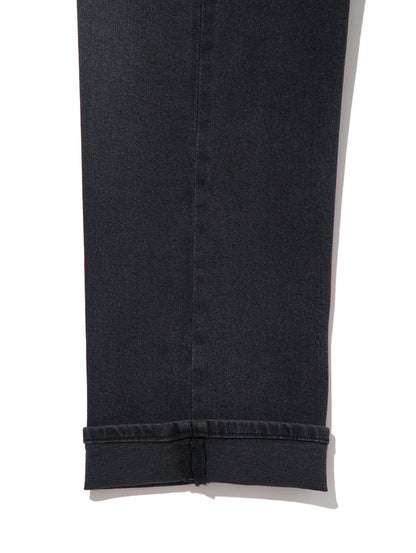 RIBCAGE ストレートジーンズ ブラック