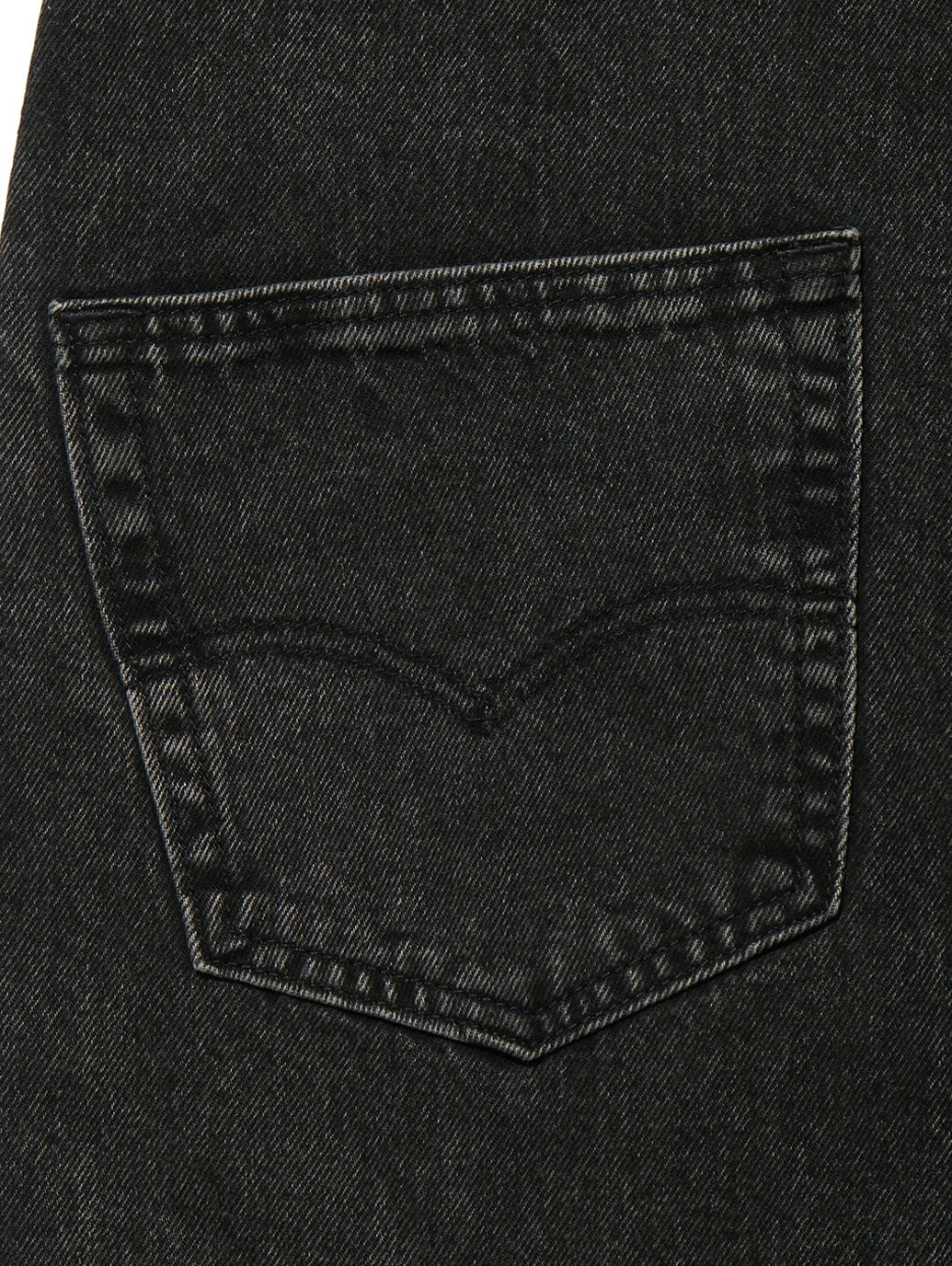 オーバーオール ブラック DARKLY WASH OVERALL 