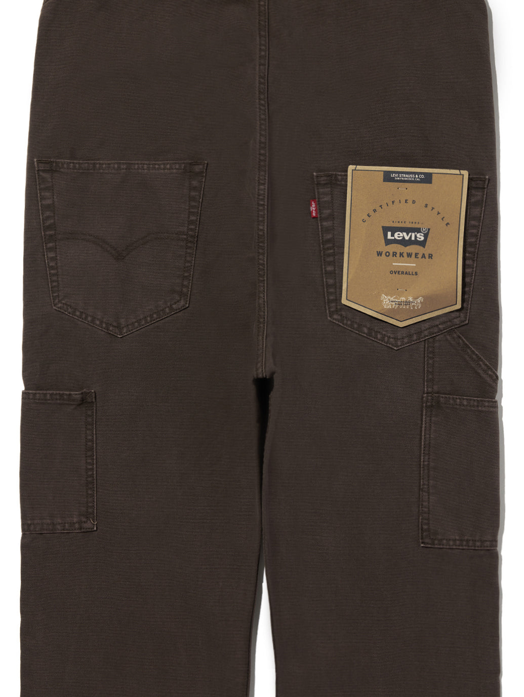 WORKWEAR オーバーオール ブラウン