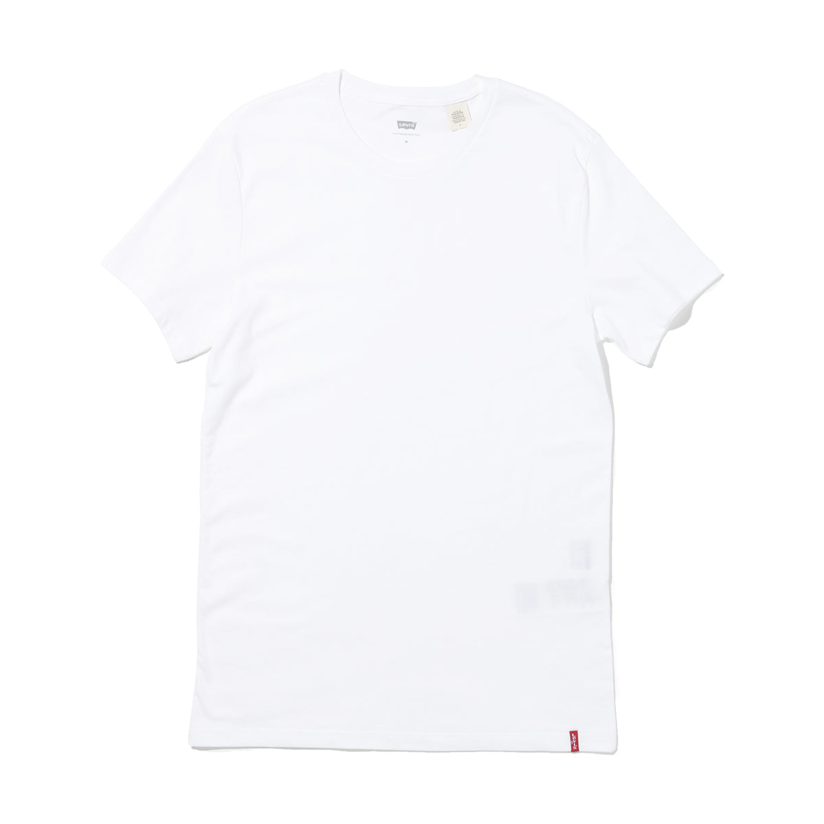 スリム2パックTシャツ WHITE + 