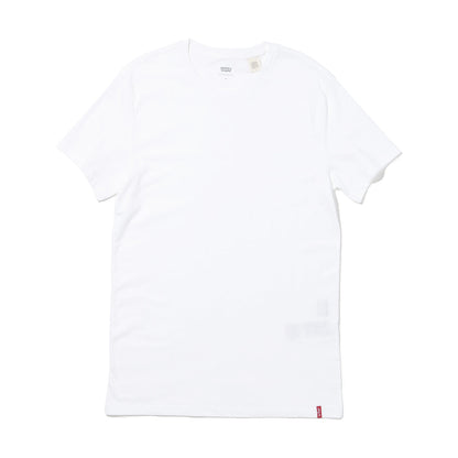 スリム2パックTシャツ WHITE + 