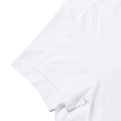 スリム2パックTシャツ WHITE + 