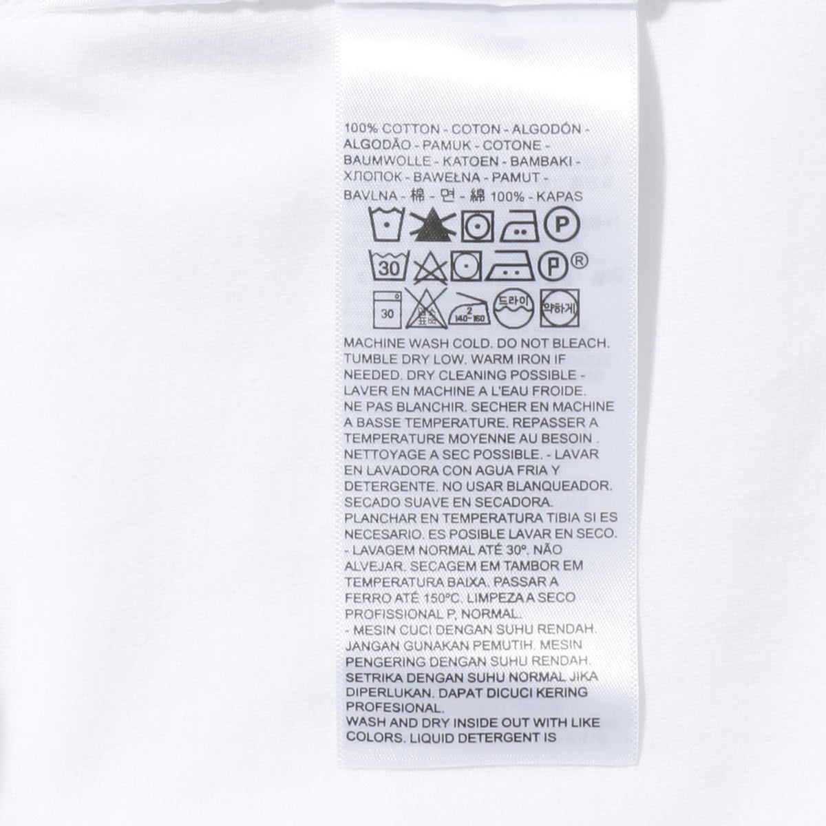 スリム2パックTシャツ WHITE + 