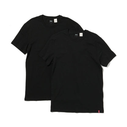 スリム2パックTシャツ BLACK + 