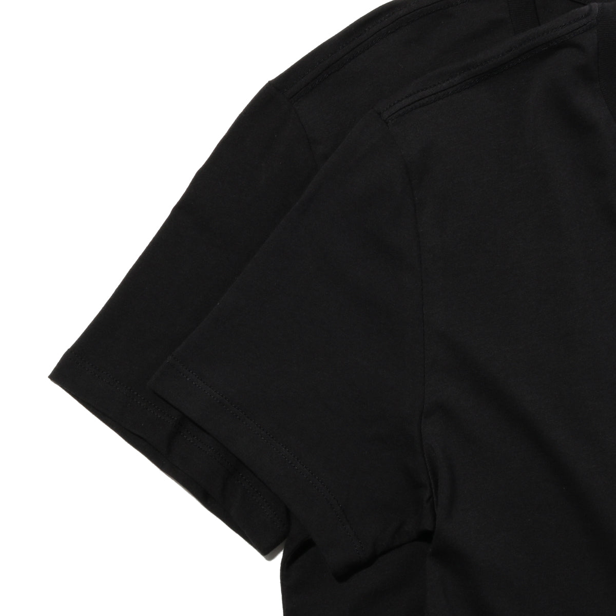 スリム2パックTシャツ BLACK + 