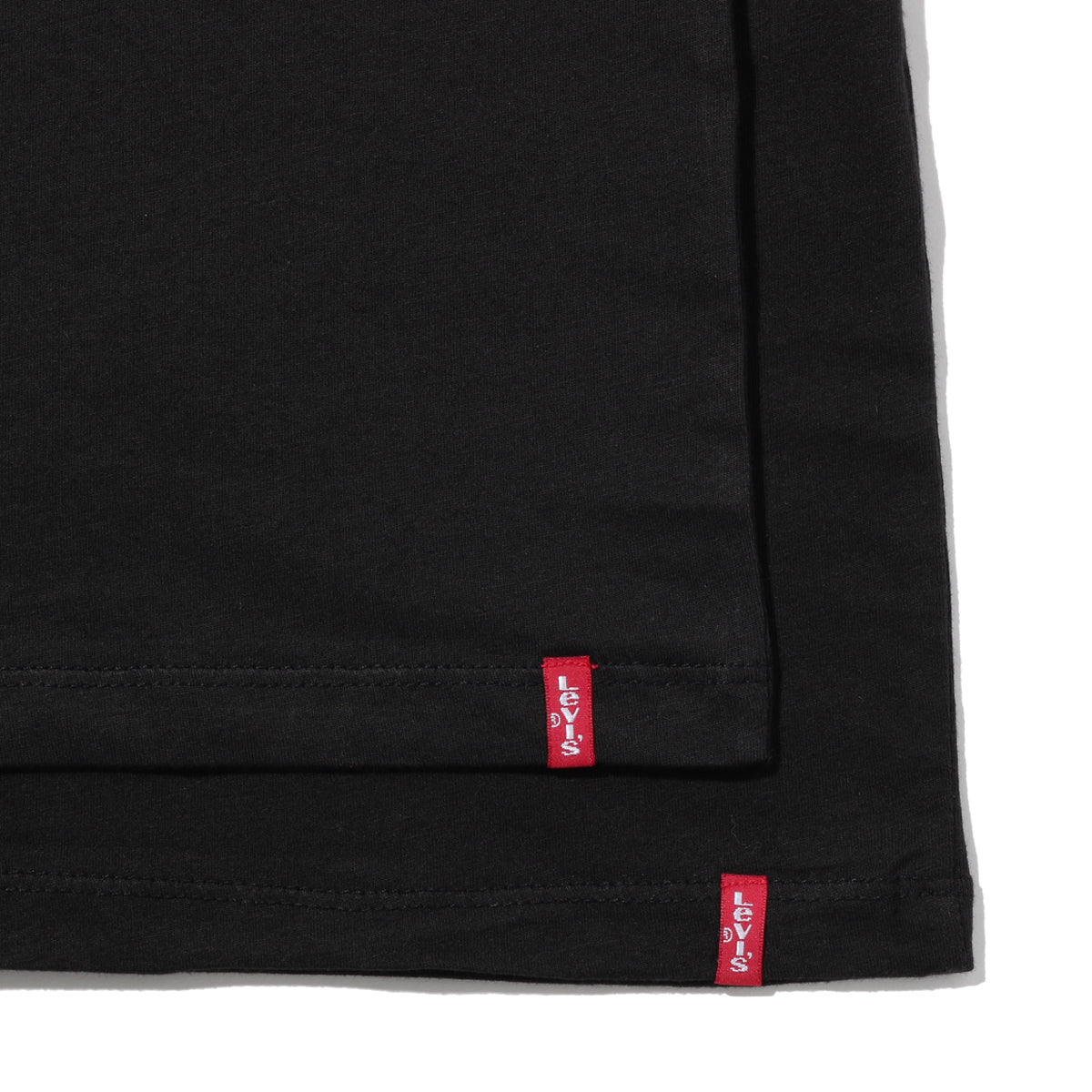 スリム2パックTシャツ BLACK + 