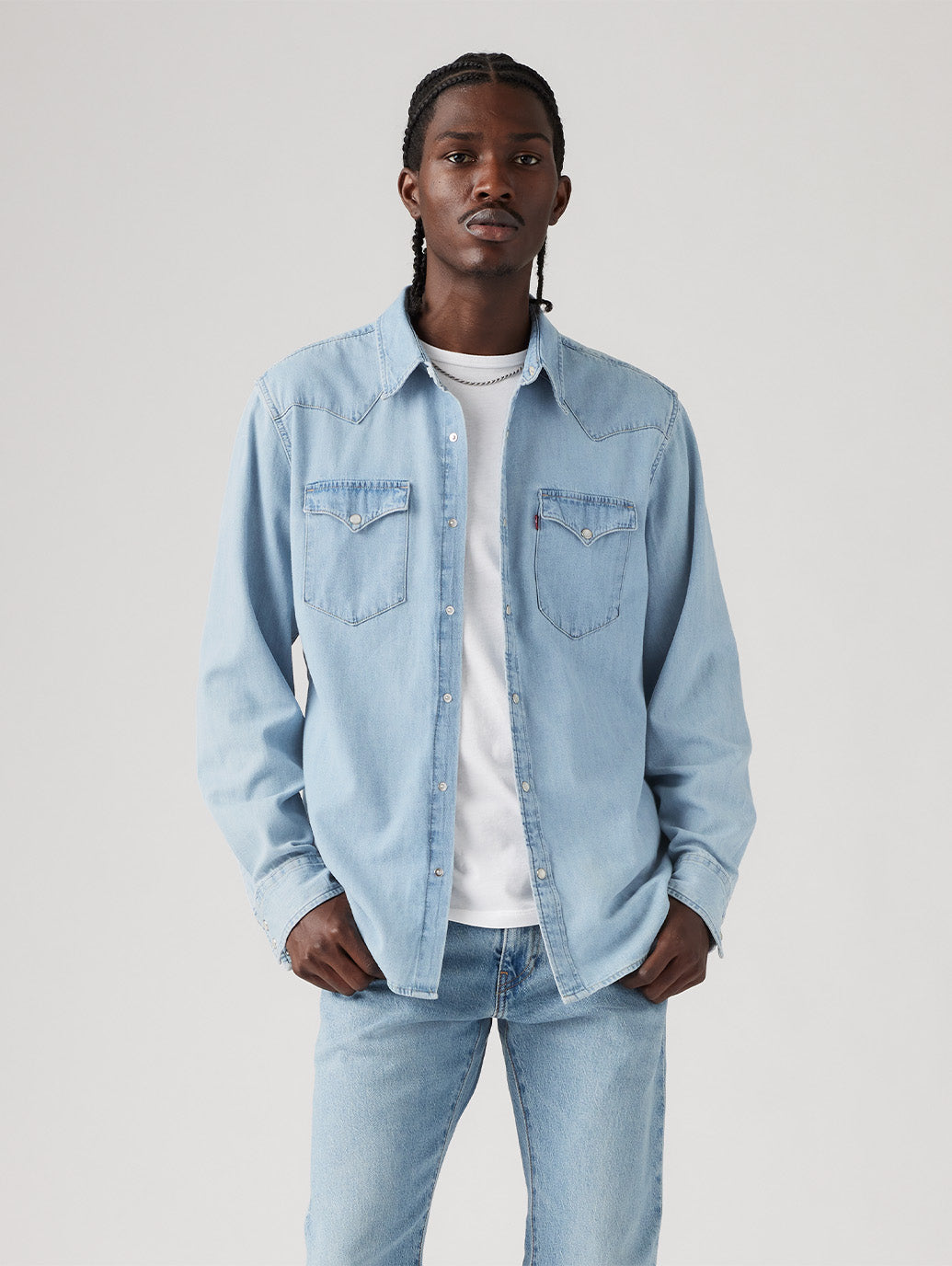 クラシック ウエスタンシャツ