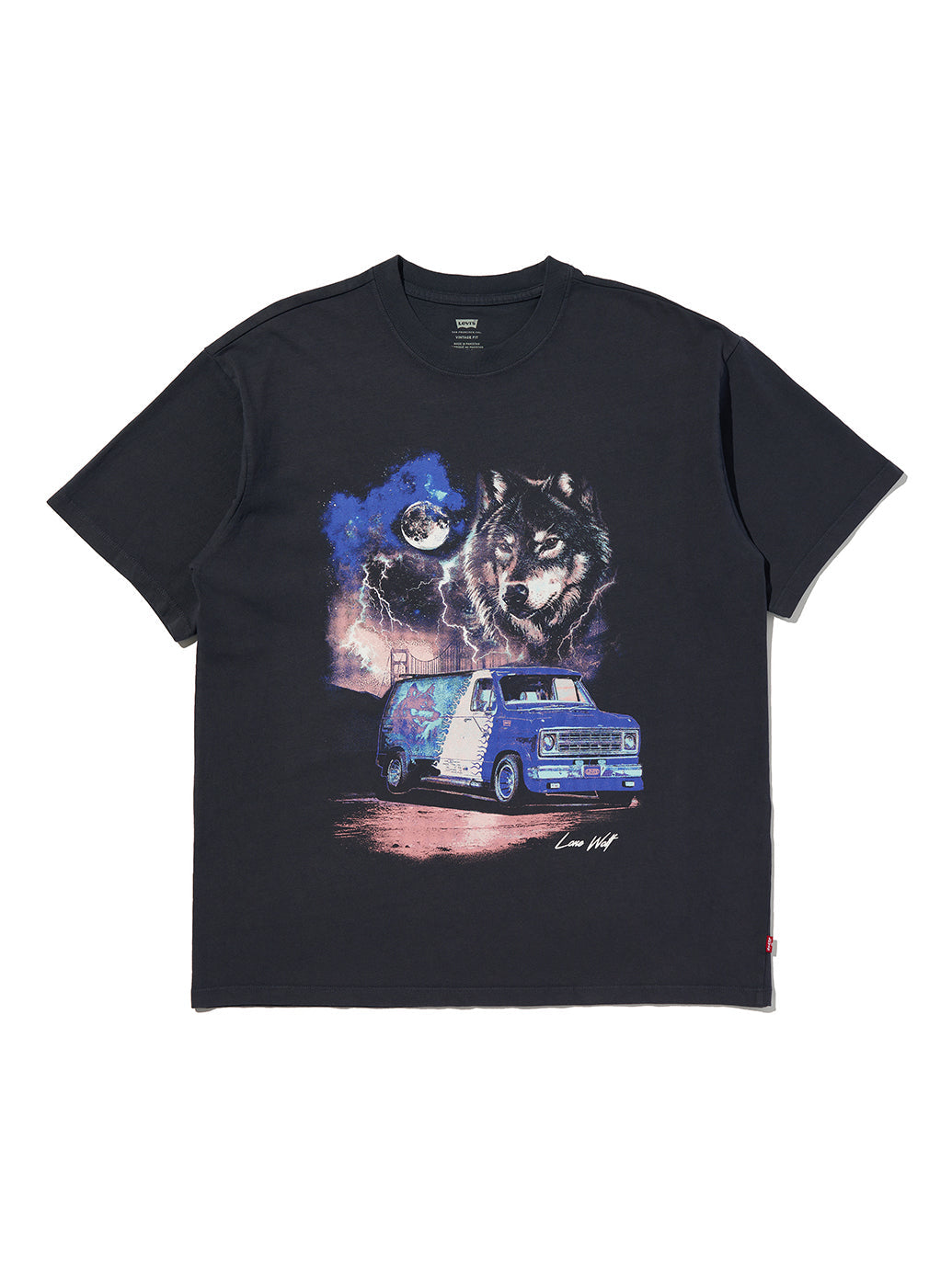 ヴィンテージフィット グラフィックTシャツ