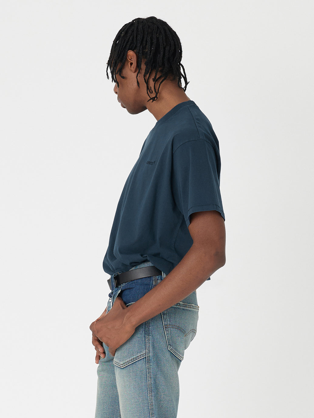 RED TAB ヴィンテージ Tシャツ ブルー GARMENT DYE DRESS BLUES 