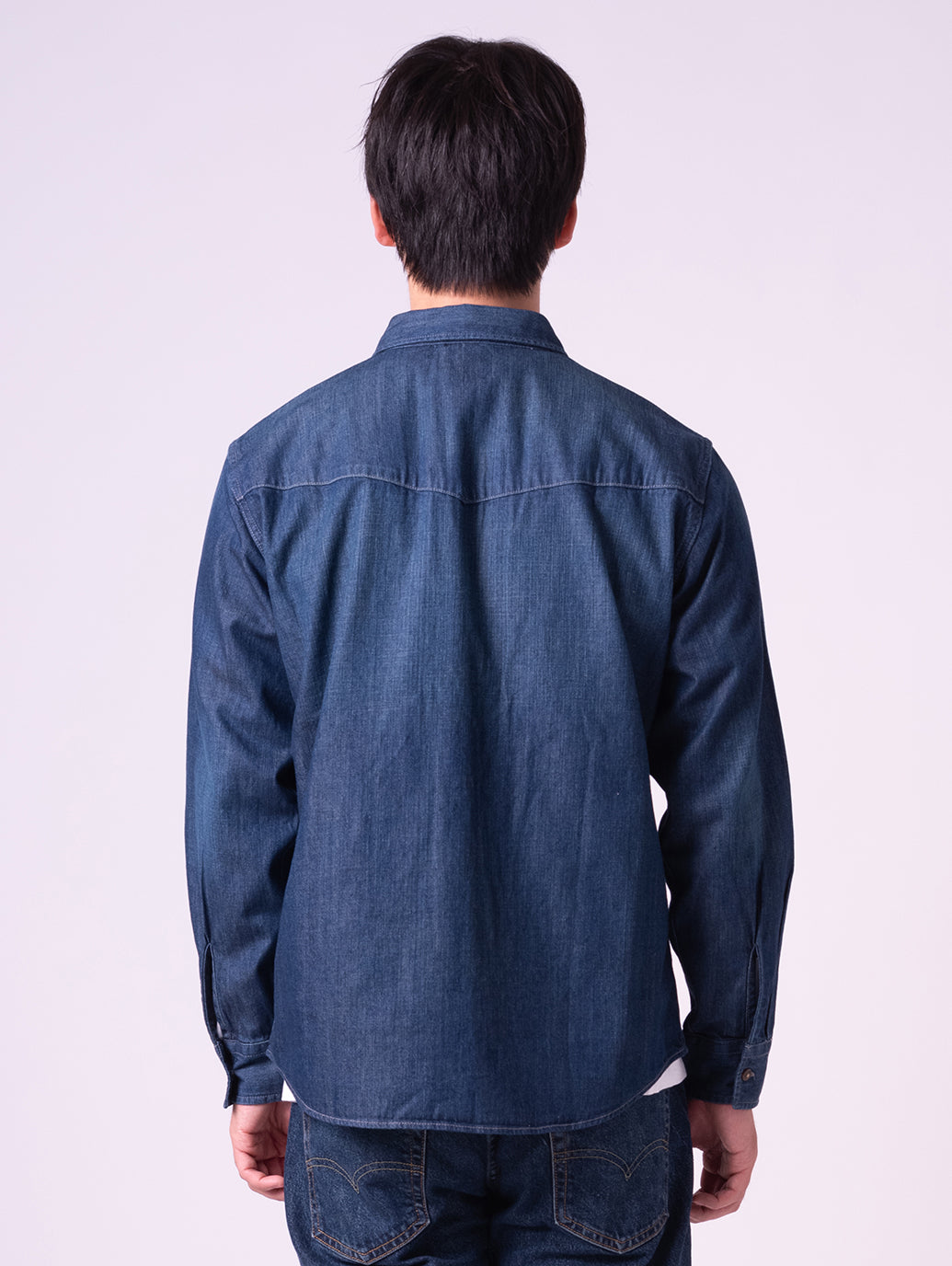 リラックスフィット ウエスタンシャツ