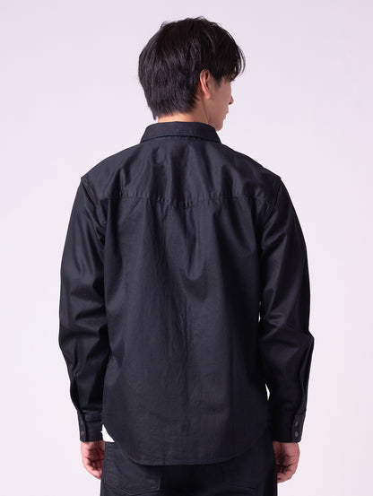 リラックスフィット ウエスタンシャツ