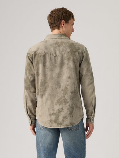 リラックスフィット ウエスタンシャツ