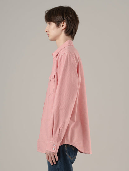 リラックスフィット ウエスタンシャツ