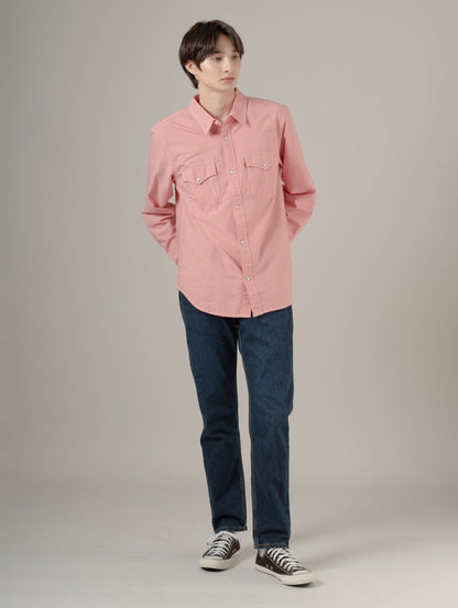 リラックスフィット ウエスタンシャツ