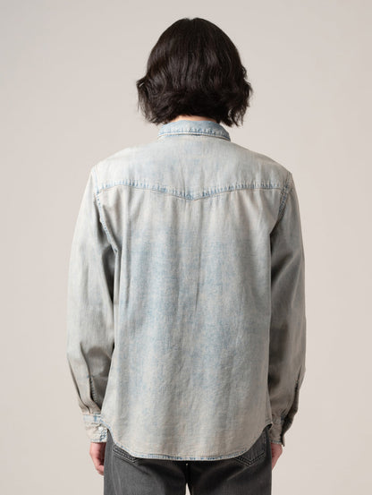 リラックスフィット ウエスタンシャツ