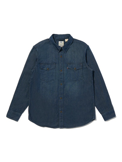 リラックスフィット ウエスタンシャツ