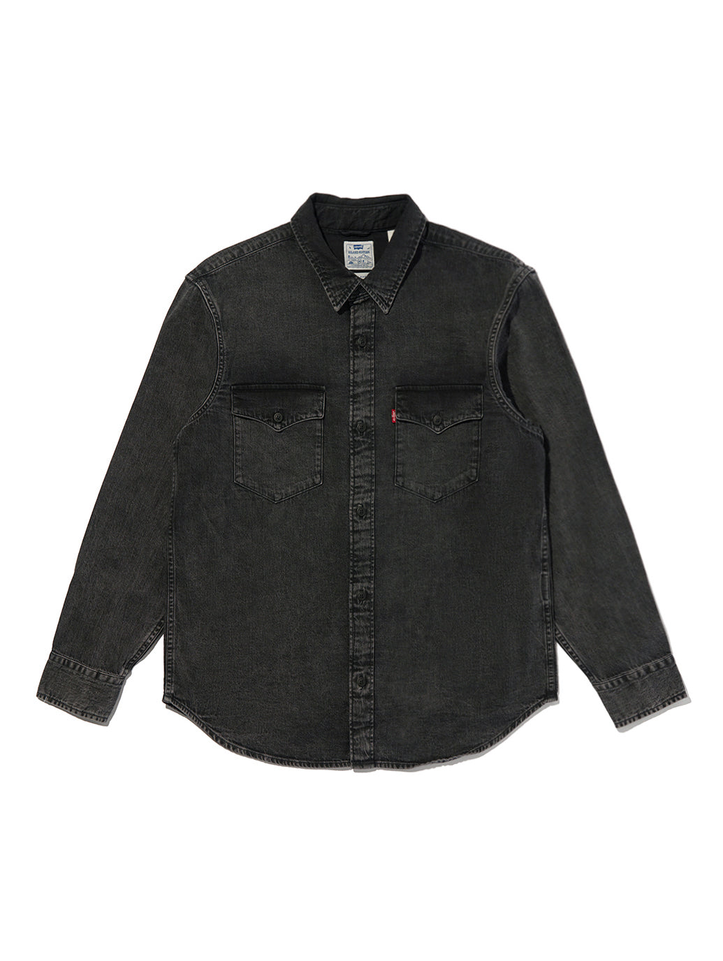 リラックスフィット ウエスタンシャツ