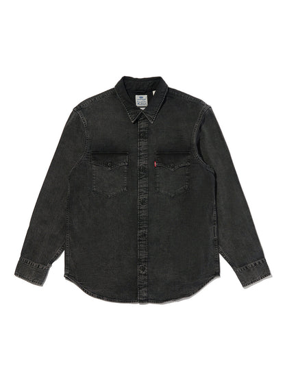 リラックスフィット ウエスタンシャツ