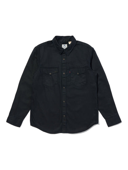 リラックスフィット ウエスタンシャツ