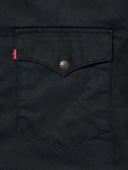 リラックスフィット ウエスタンシャツ