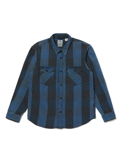 リラックスフィット ウエスタンシャツ