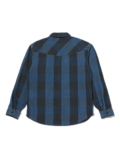 リラックスフィット ウエスタンシャツ