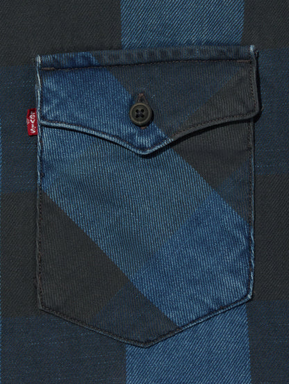 リラックスフィット ウエスタンシャツ